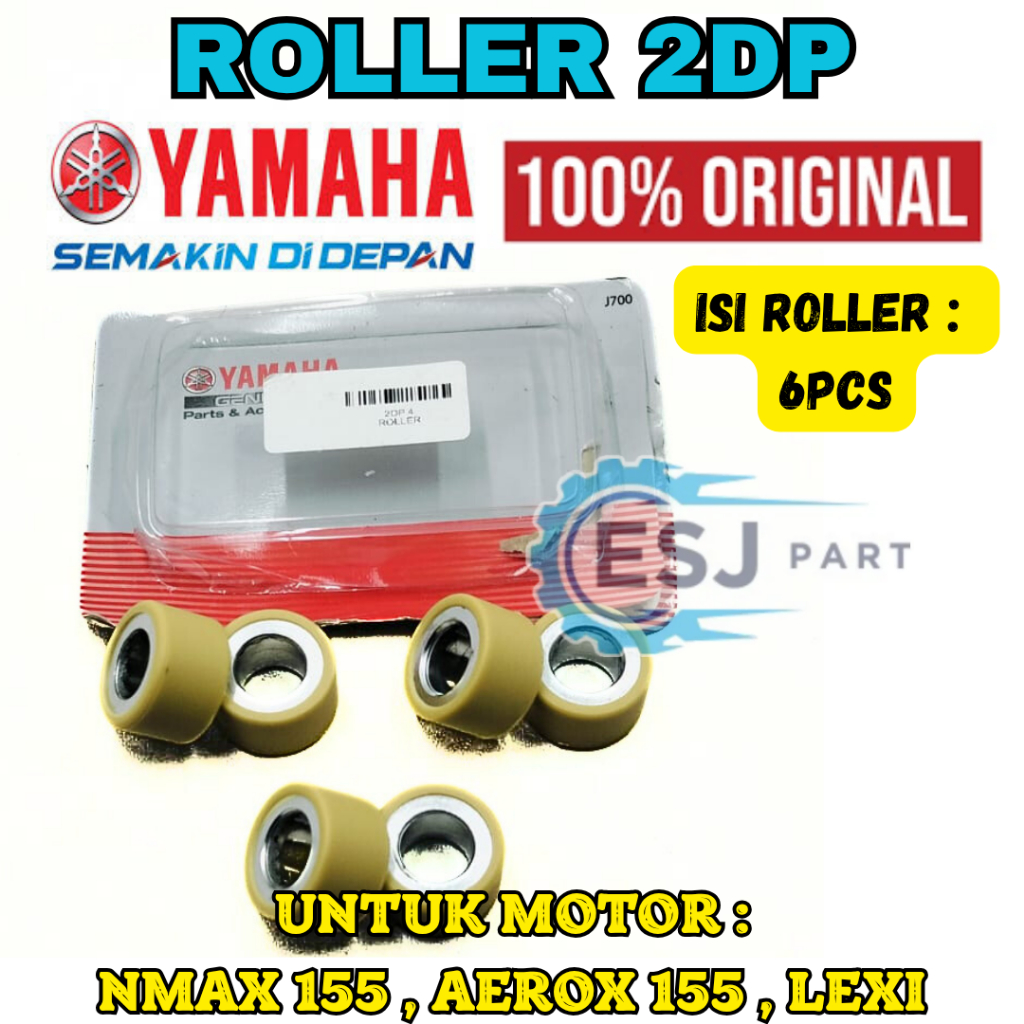 Jual ROLLER KODE-2DP ORIGINAL ASLI YAMAHA YPG ROLLER MOTOR NMAX 155 ...