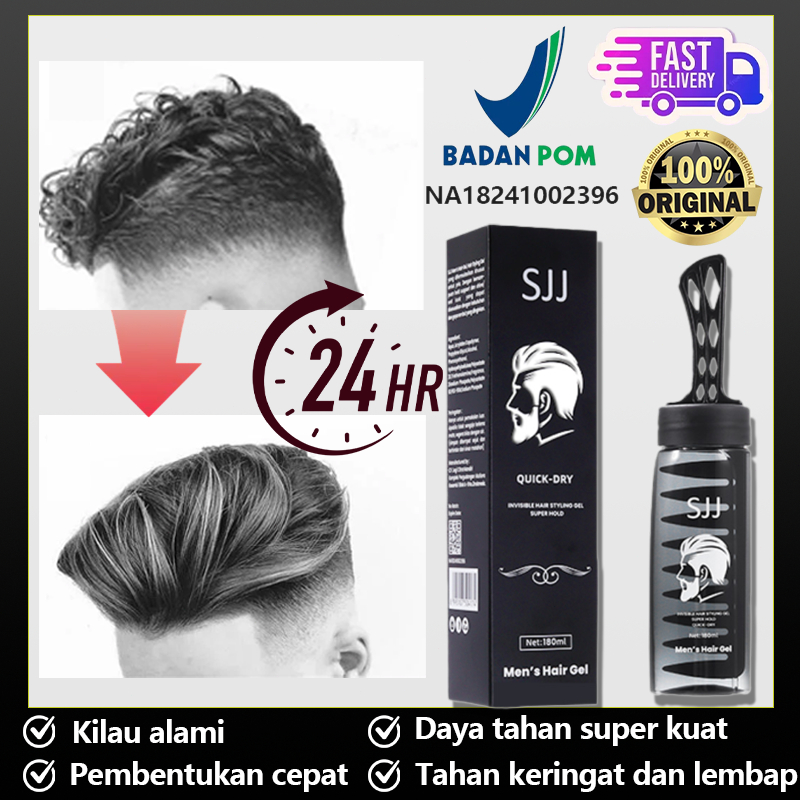 Jual 【BPOM】 hair spray rambut tahan lama minyak rambut pria gel rambut ...