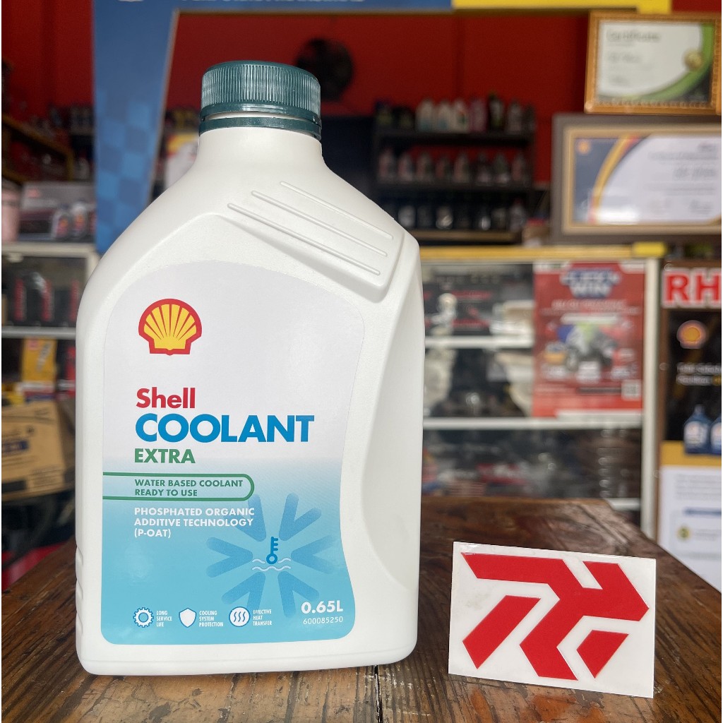 Jual Air Radiator SHELL Coolant (0.65L/650ml) | Shopee Indonesia