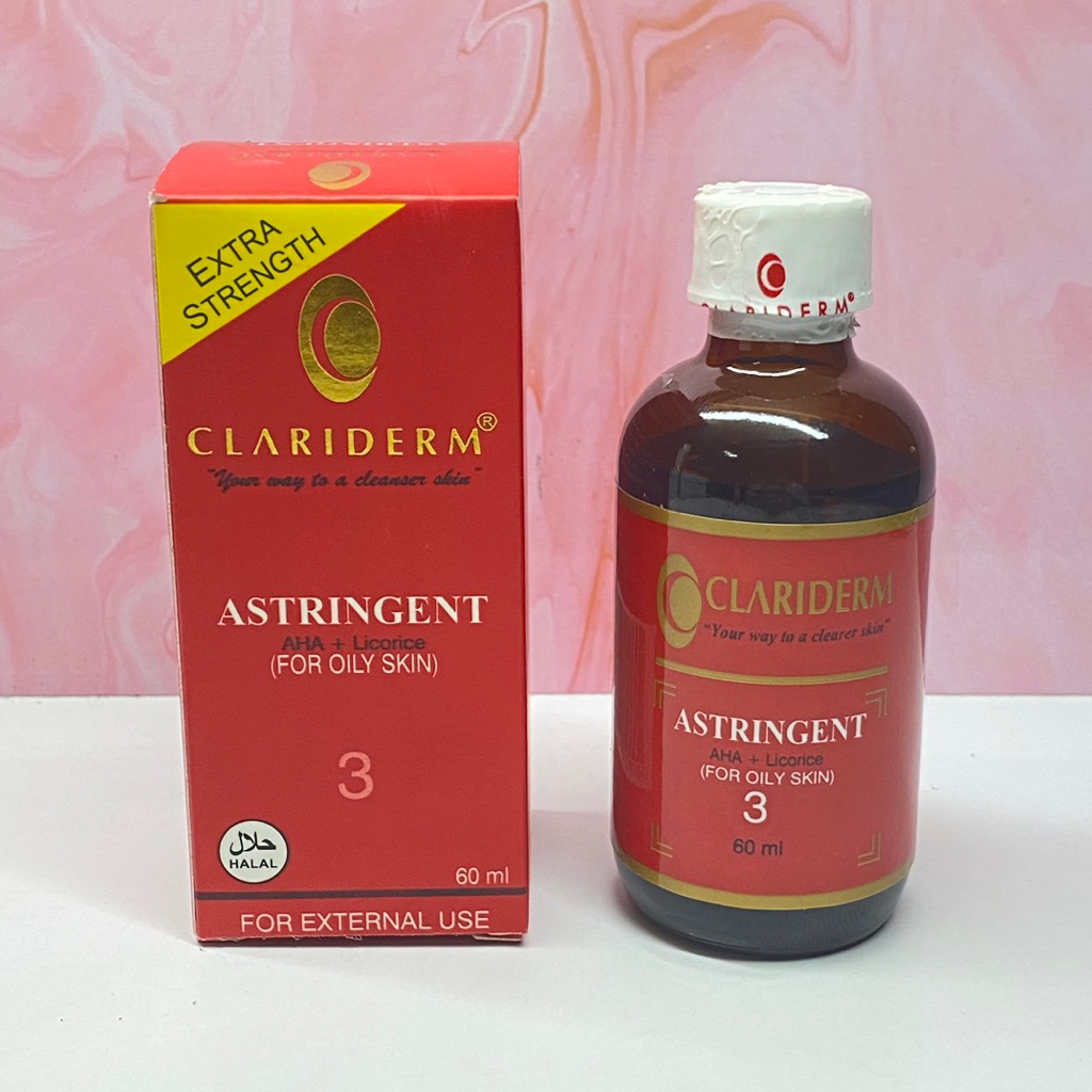 Jual Alkohol Clariderm Astringent Murah | Shopee Indonesia