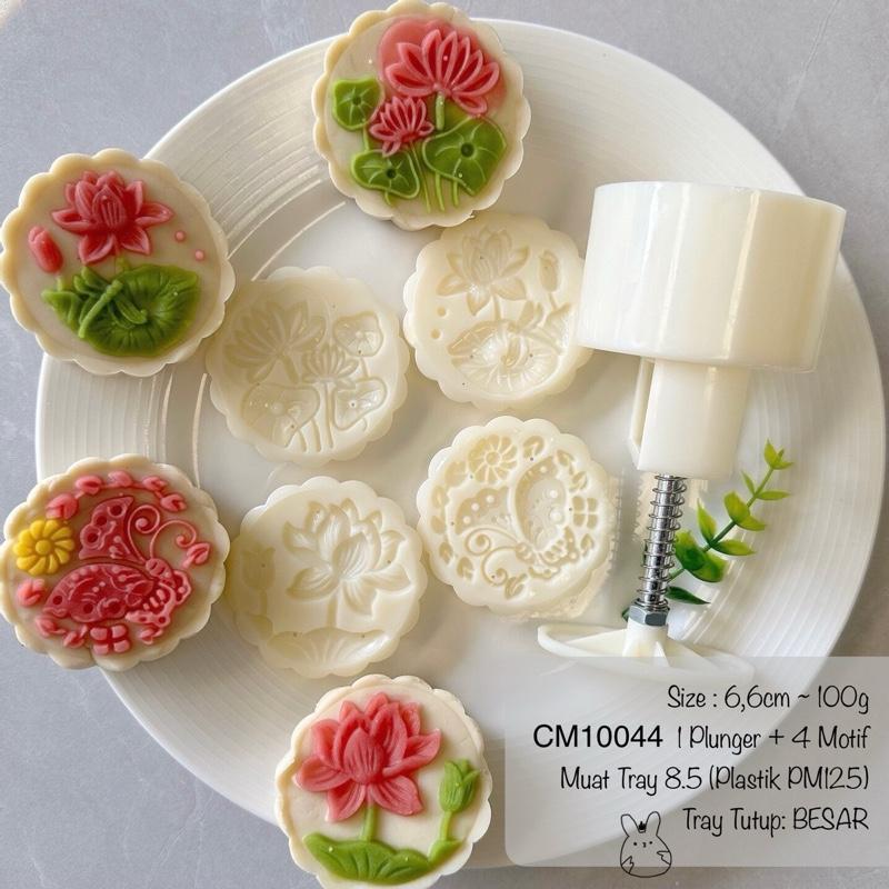 Jual Cetakan Mooncake 100gr CM10042 CM10043 CM10044 CM10048 Bunga ...