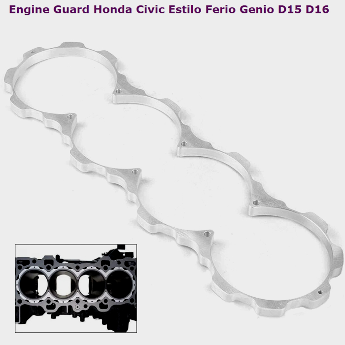 Jual Engine Block Guard Mesin Honda Estilo Ferio Genio D15 D16 | Shopee ...
