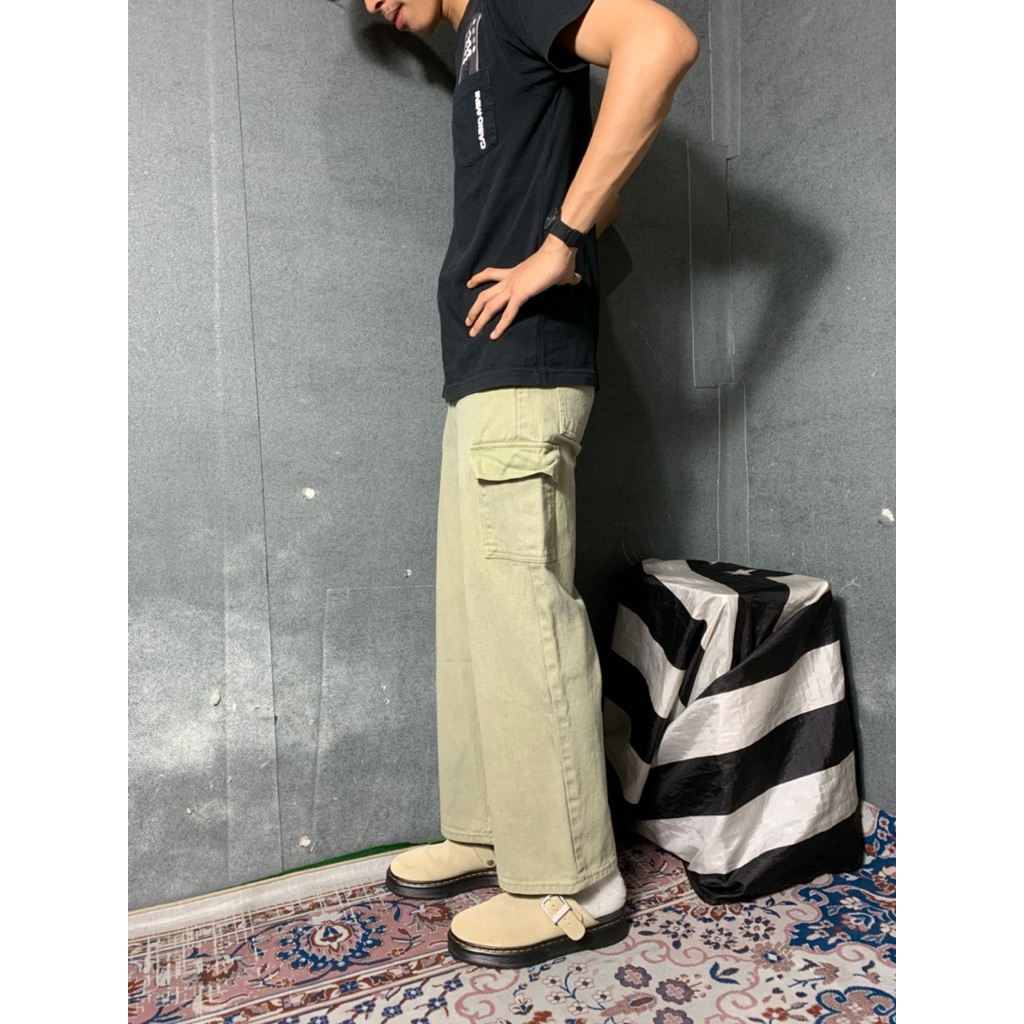Jual CARGO PANTS LIZARD STANDARD BAGGY FIT SECOND ORIGINAL | Shopee ...