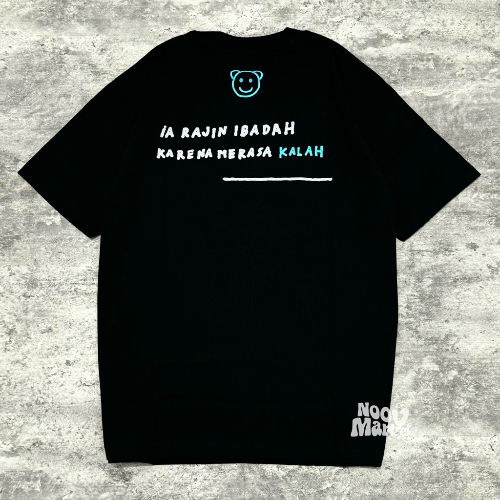 Jual T-Shirt JASON RANTI - RAJIN IBADAH BLACK | Official Merchandise ...