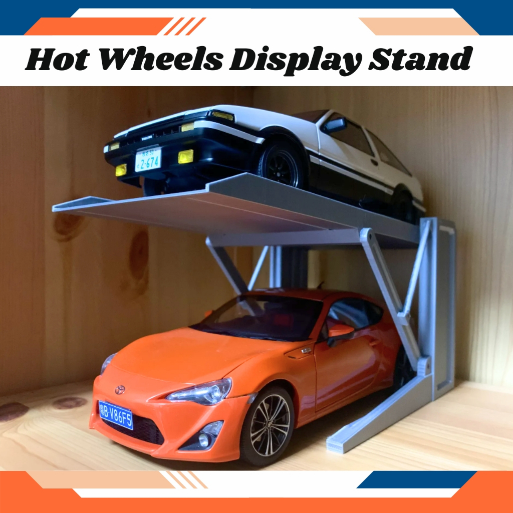 Jual car lift rak display stand display hotwheels hot wheels
