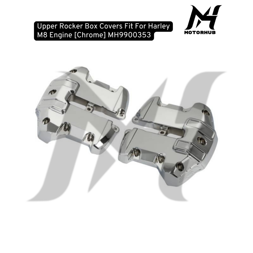 Jual Engine Cover Harley Davidson M8 Upper Rocker Box Covers Fit For ...