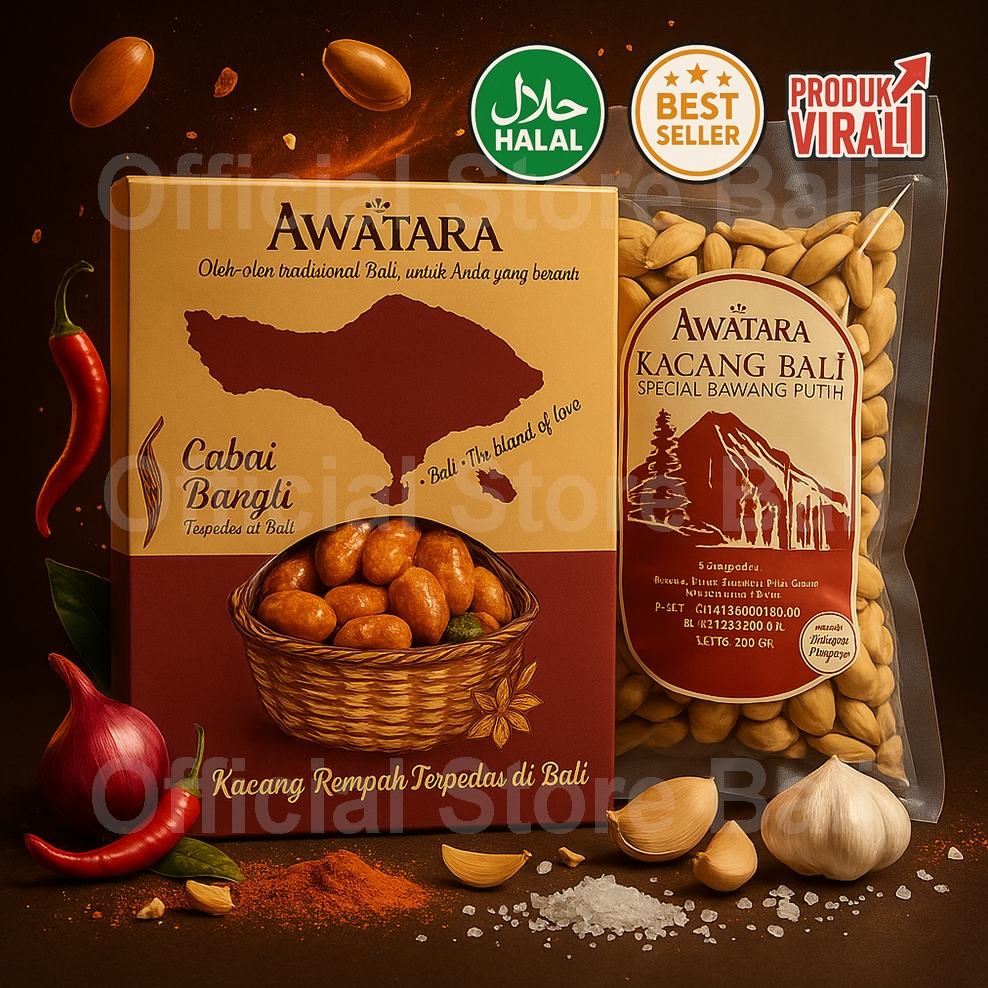 Jual Kacang Awatara – Rempah Pedas & Special Bawang Putih | Oleh-oleh ...