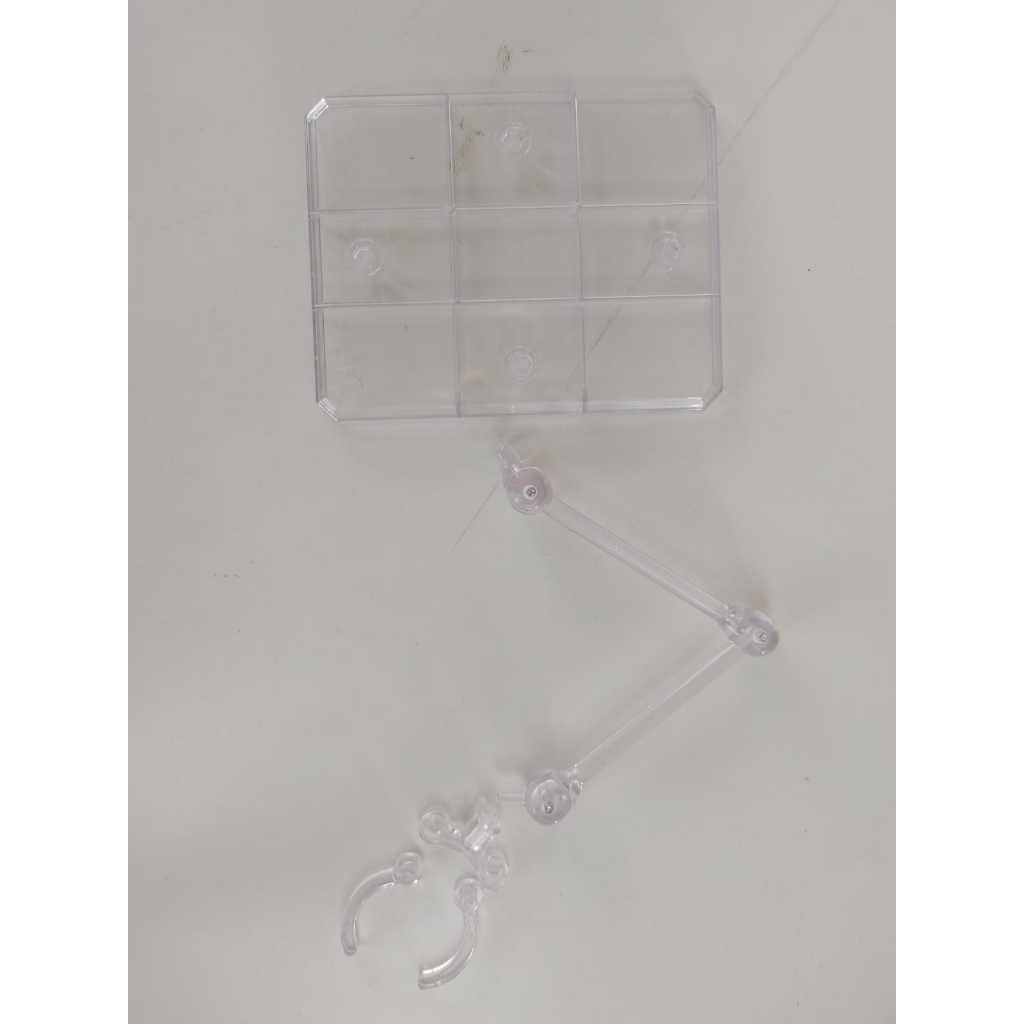 Jual Stand Base white clear Figure SHF HG RG Action figure LOOSE BOX ...