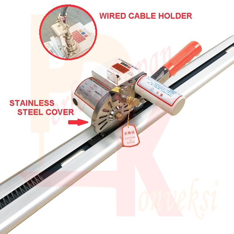 Jual Mesin Potong Kain Rel Gelar Bahan Lempar SHENGLONG Digital End ...