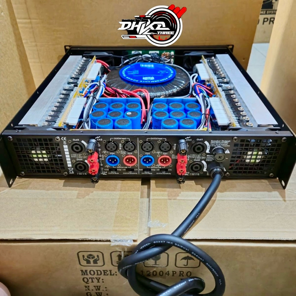 Jual Power Soundstandard TD 12004 PRO LED DISPLAY / Power Amplfier ...