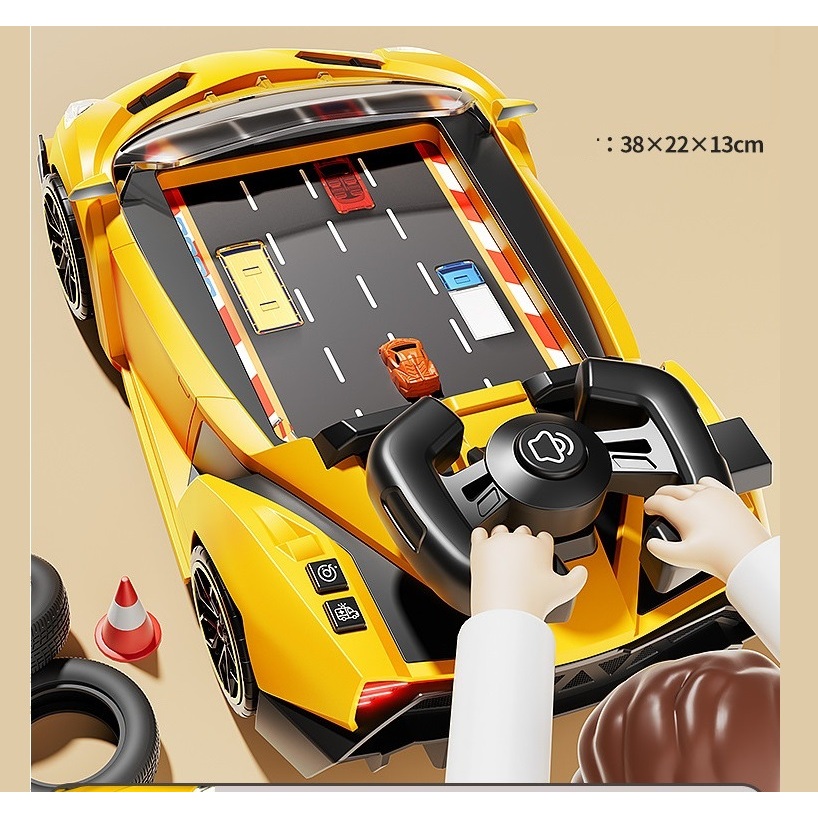 Jual RACING CAR - SETIR MODEL MOBIL LAYAR RACE DIY KREATIF ADA MUSIK ...