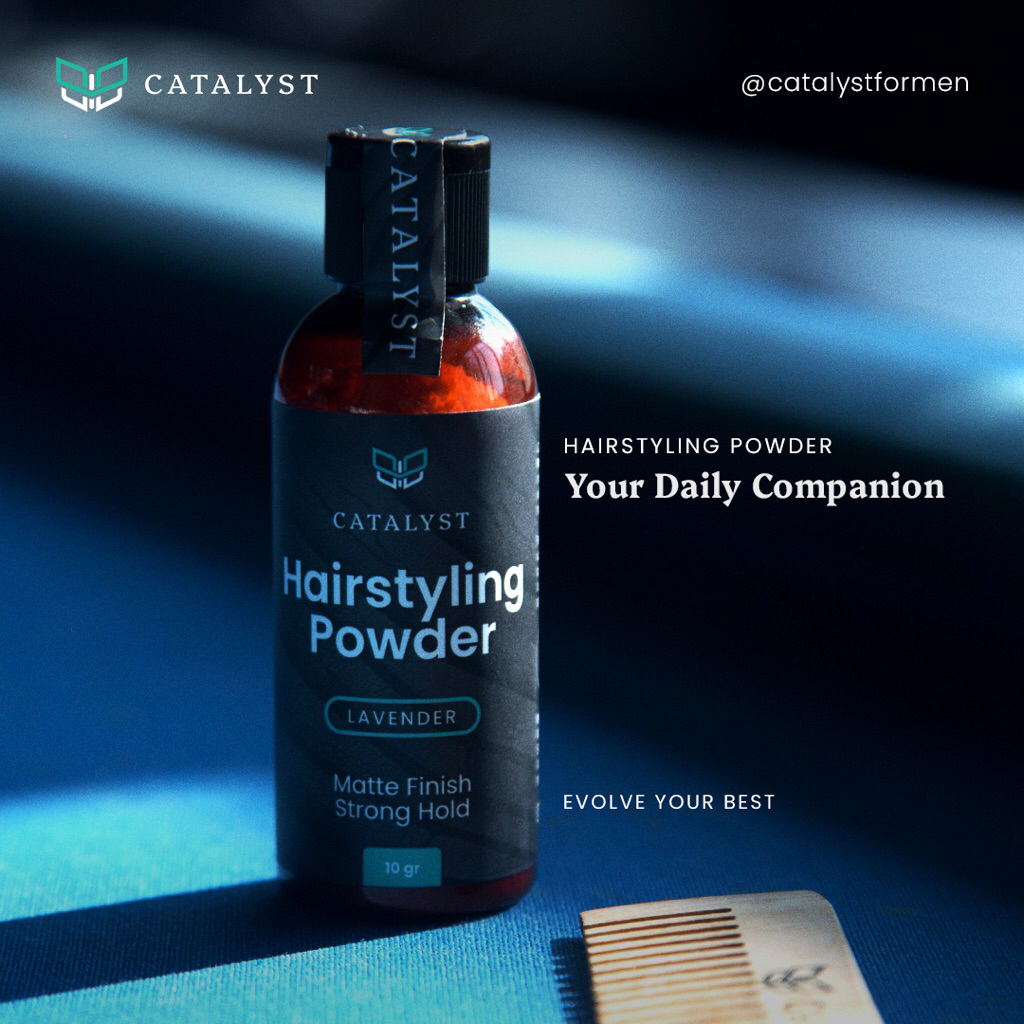 Jual Hair Powder CATALYST - Bedak Rambut Pria - Matte Finish - Hair ...