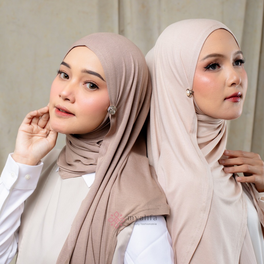 Hijab Pashmina Instant Curve Inner Menutup Leher Rayon Viscose Airy Airflow Jess - foto 4