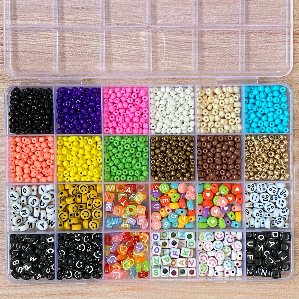 Jual Manik Manik Murah Lucu 1 Box DIY Beads Beads Manik manik