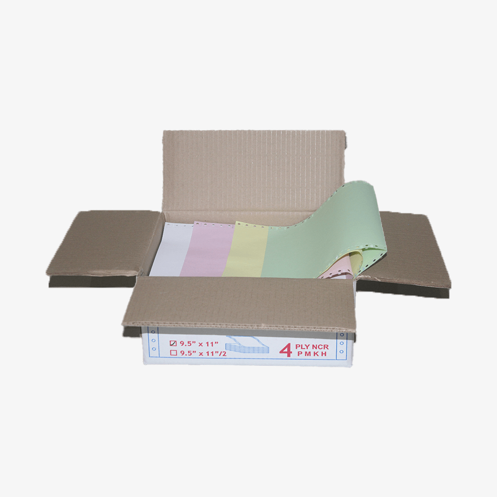 Jual CONTINUOUS FORM PAPER PRINT 9.5 X 11 4 PLY NCR FULL BAGI 2 FAKTUR ...