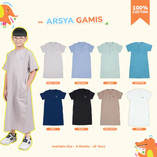 Little Me - Jubah Anak Laki Laki  Usia 6 bulan - 10 tahun Arsya Gamis