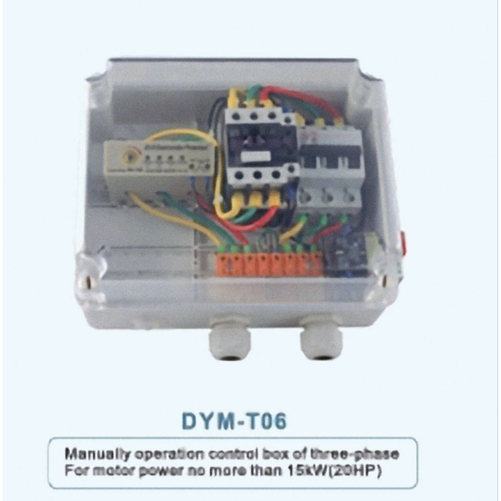 Jual CONTROL BOX manual - box panel pompa satelit 7.5HP 380VOLT ...