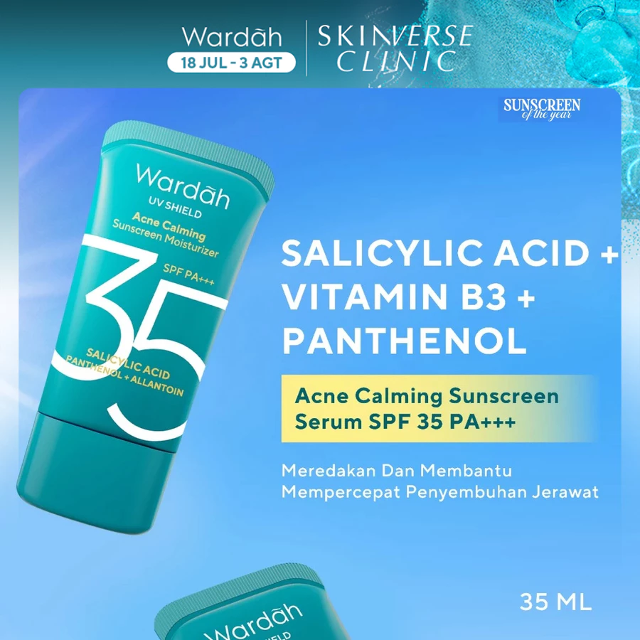 Acne Calming Sunscreen Moisturizer SPF 35 