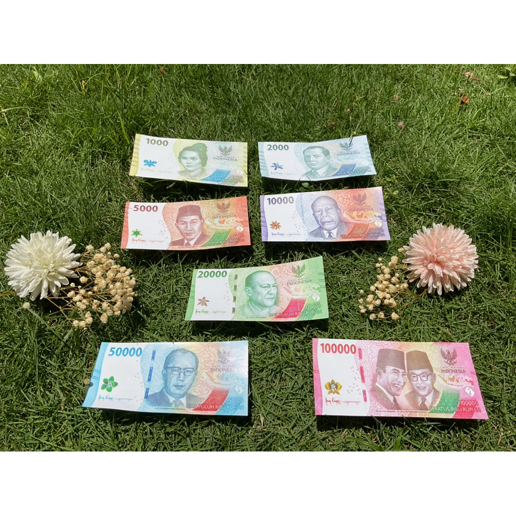 Jual 100 LEMBAR UANG MAINAN PREMIUM GLOSSY 2025 | Shopee Indonesia