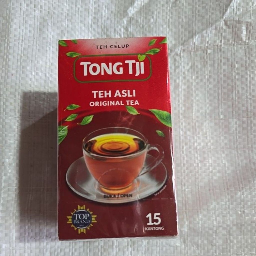 Jual Teh Tong Tji celup black tea tongji isi 15 ( Black Tea Tong Tji ...