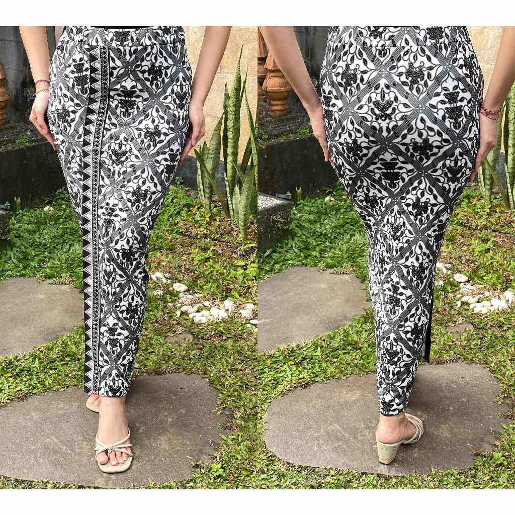Jual kamen jadi terbaru keninian bahan ful strecty || rok bali etnik ...