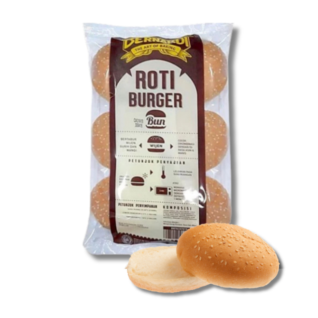 Jual BERNADI ROTI BURGER WIJEN-BUN ISI 6PCS | Shopee Indonesia