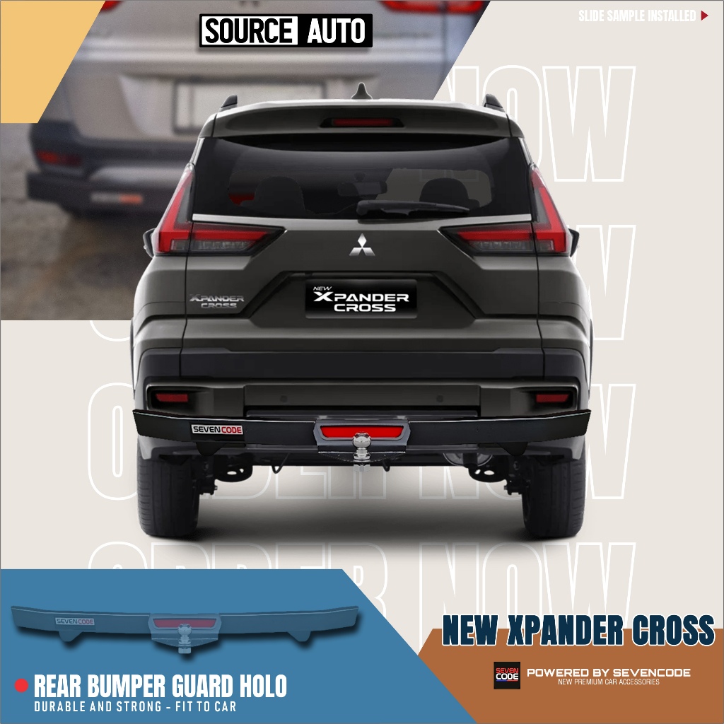 Jual REAR BUMPER GUARD HOLO - TOWING PENGAMAN BELAKANG BY SEVENCODE ...
