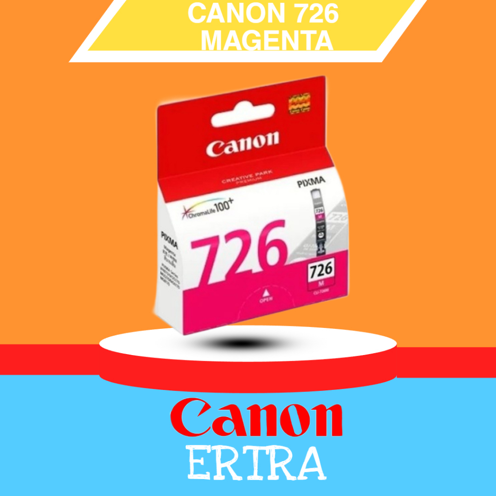 Jual Tinta Canon 726 Color C/M/Y Original Cartridge | Shopee Indonesia