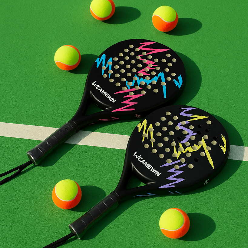 Jual Raket Padel Camewin Round Hybrid Original Newbie Pemula Beginner ...