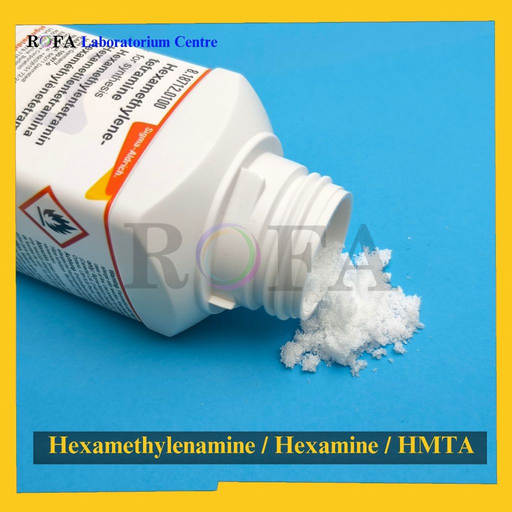 Jual Hexamethylenamine / Hexamine / Methenamine / HMTA Pro Analisis 100 ...