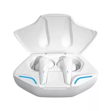TWS G11 Earphone Bluetooth 5.0 Gaming LED Lamp Low Latency Headset Musik Bass Wireless Mic