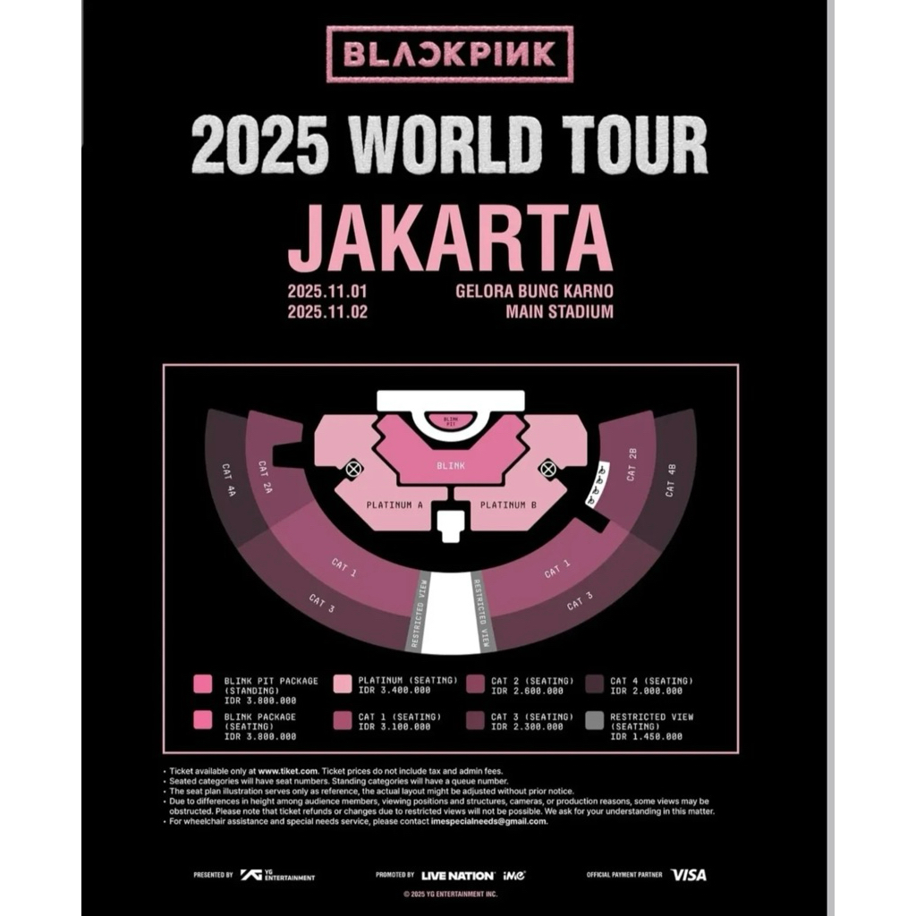 Jual Tiket Blackpink Vip Terlengkap & Harga Terbaru Mei 2026 | Shopee ...