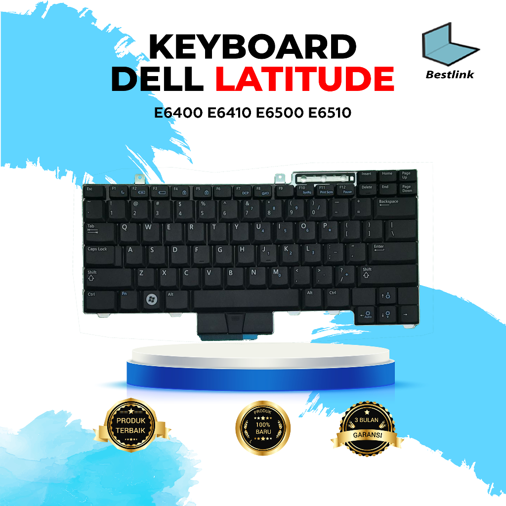 Jual Keyboard Dell Latitude E6500 E6510 E6400 E6410 Black | Shopee ...