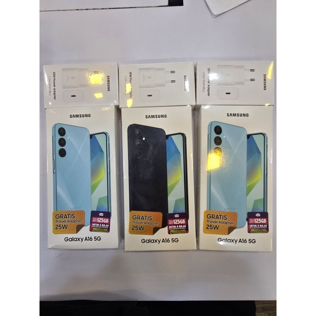 Jual Samsung galaxy A16 5g dan 4g Ram 8/256 garansi resmi samsung 1
