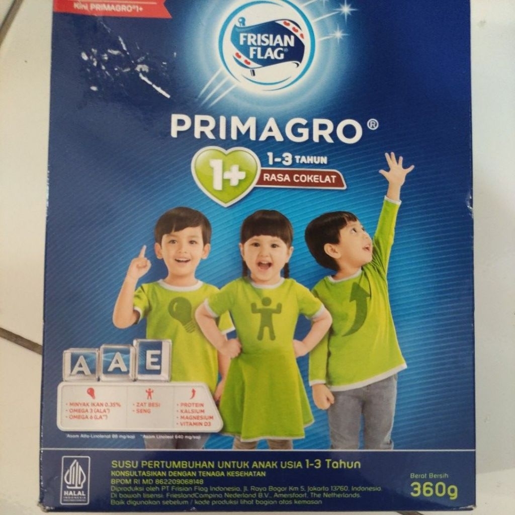 Jual Frisian Flag Primagro 3+ Rasa Coklat 360gr ED April 2026 | Shopee ...