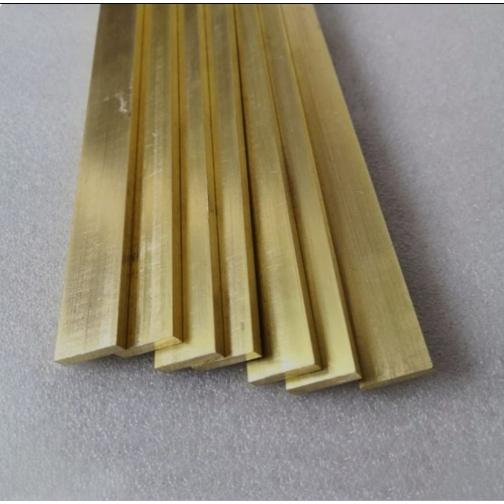 Jual plat strip kuningan 8mm x 60mm panjang 1 meter | Shopee Indonesia