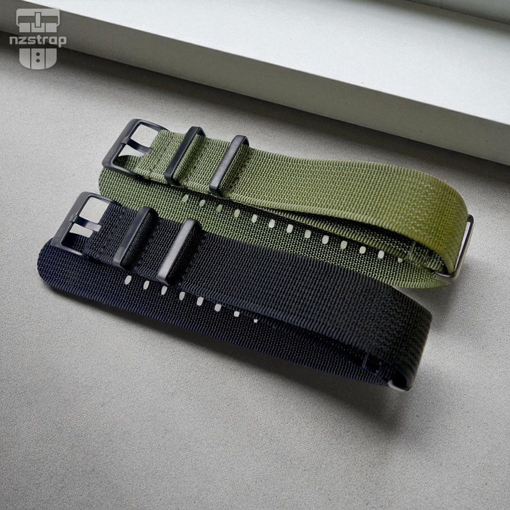 Jual NZ Strap Tali Jam Premium Ribbed Nylon Nato Strap | Shopee Indonesia