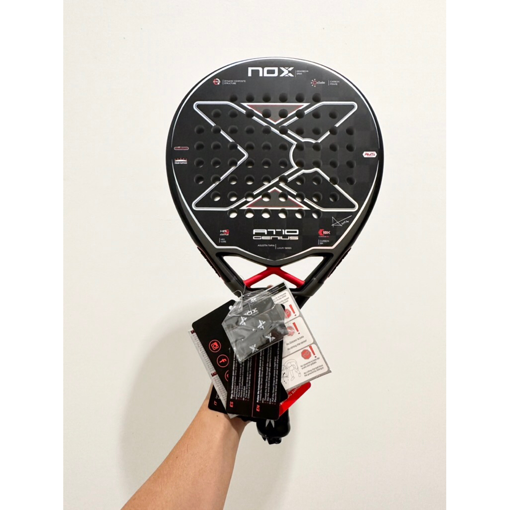Jual NOX AT10 Genius 18k Padel Racket Raket | Shopee Indonesia