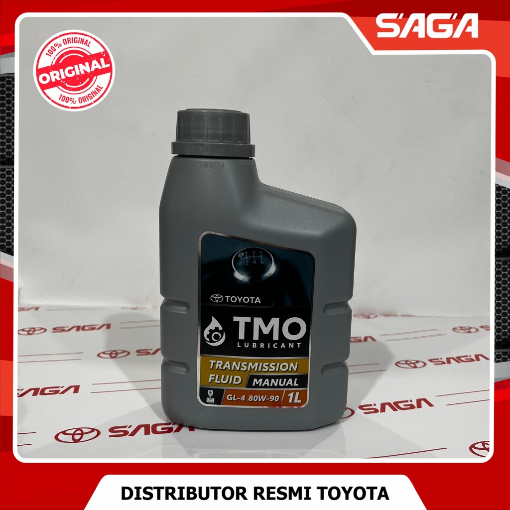 Jual SAGA | Oli Transmisi Manual TOYOTA GL- 4 80W-90 kemasan 1 liter ...