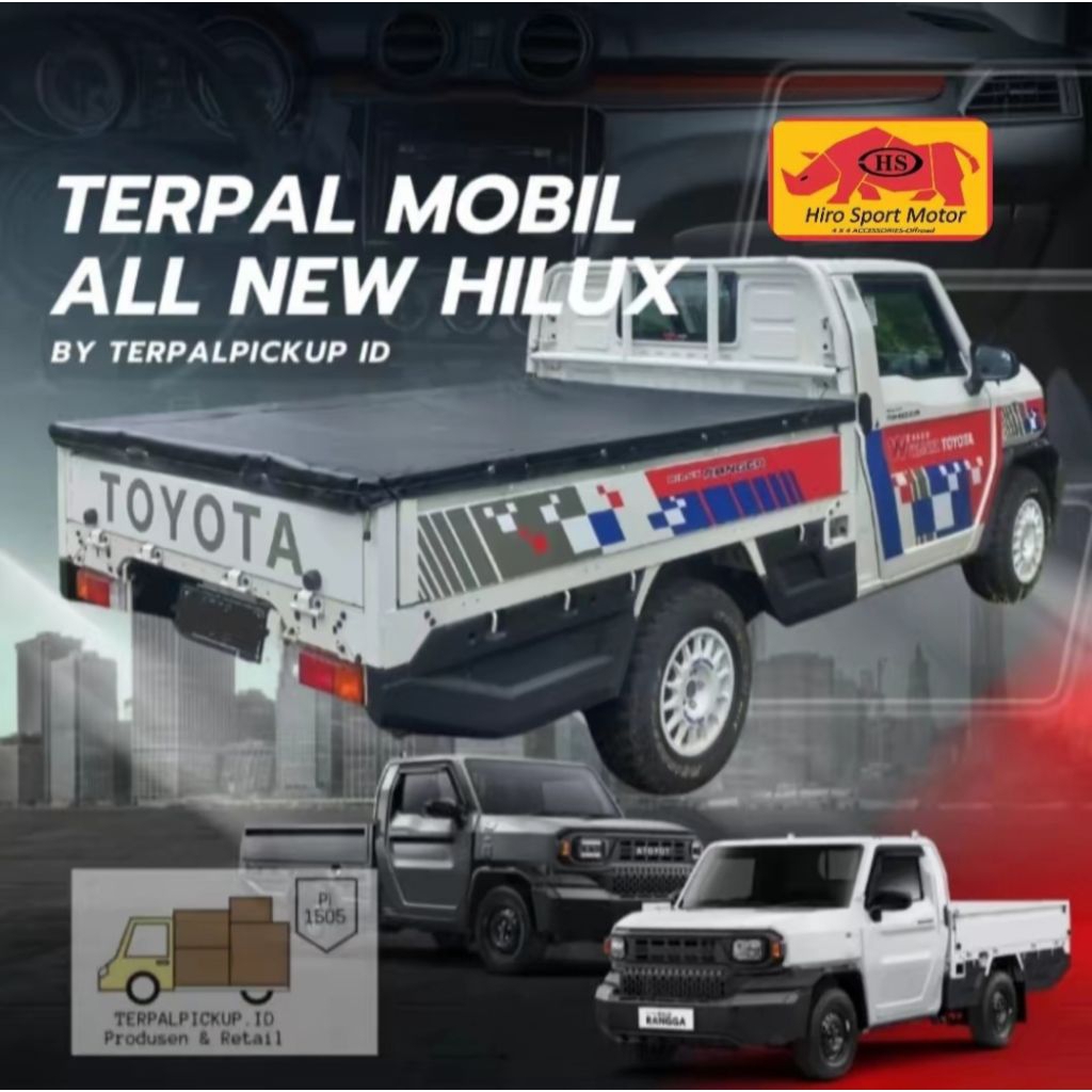 Jual terpal tutup bak hilux rangga | Shopee Indonesia
