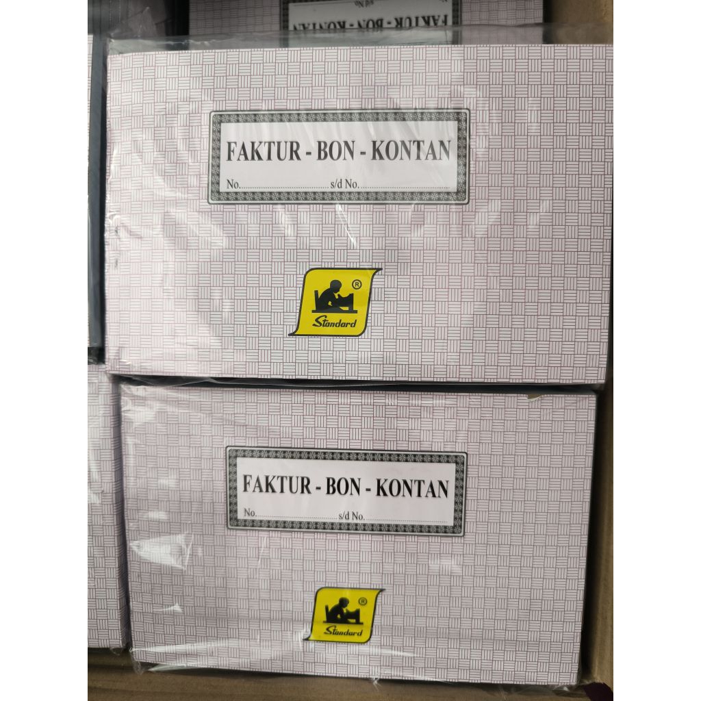 Jual Bon Faktur Rangkap 3 Kecil Standard/buku nota buka samping ...