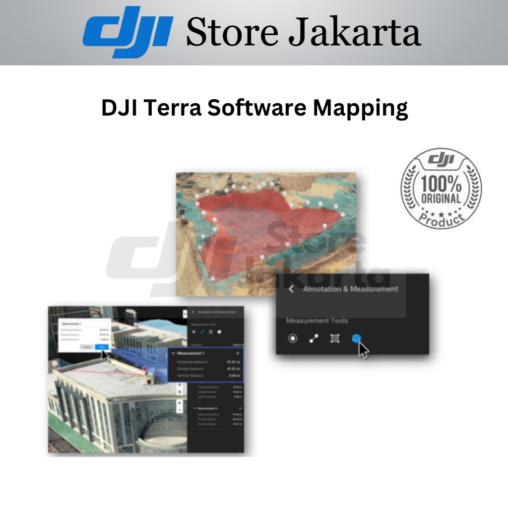 Jual DJI Terra Drone Software Mapping Pemetaan Agriculture Pertanian ...