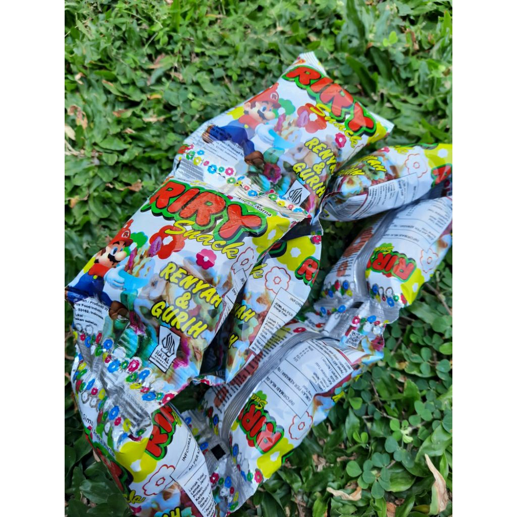 Jual Snack RIRY Renceng isi 10 pcs Snack Jadul | Shopee Indonesia