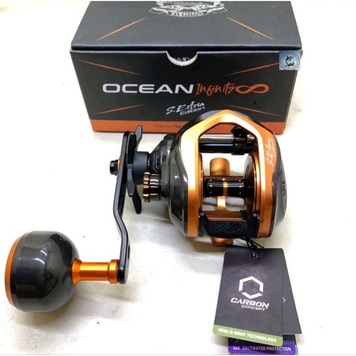 Jual Reel OH / OVERHEAD TEAM SEAHAWK OCEAN INFINITY 372HSL (LEFT HANDLE ...