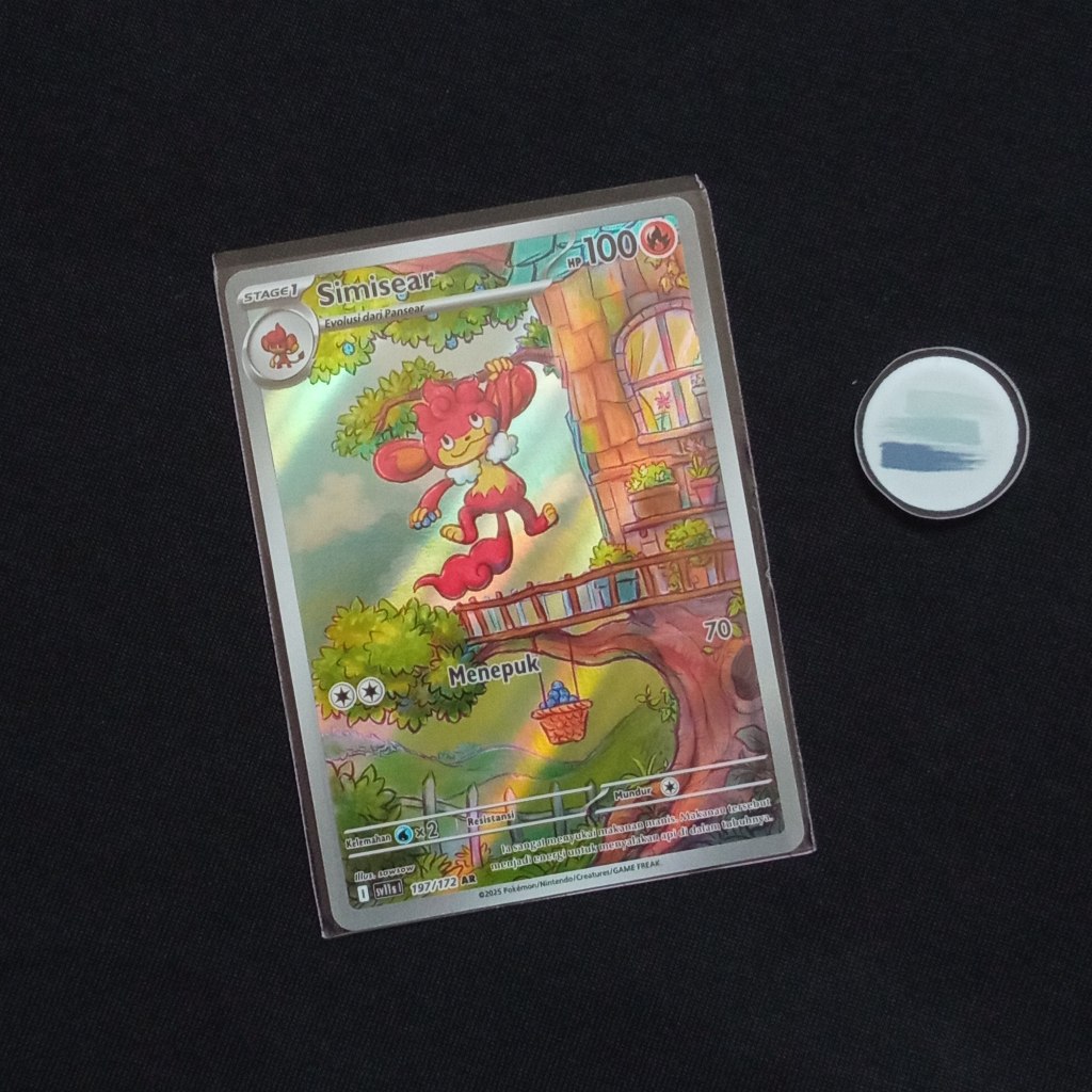 Jual Simisear AR sv11s Hitam & Putih Pokemon TCG Indonesia | Shopee ...