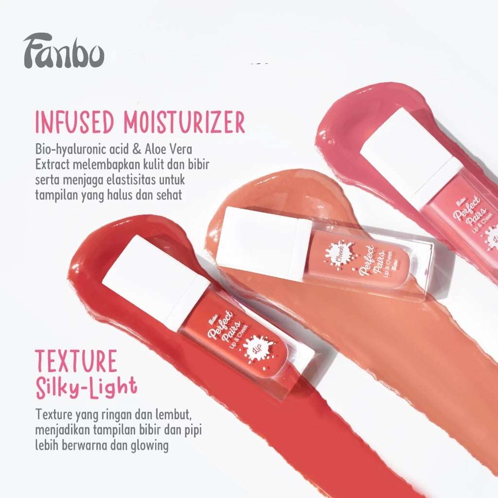 Jual FANBO Dew Drop Serum Blush & Lip Cheek | Shopee Indonesia