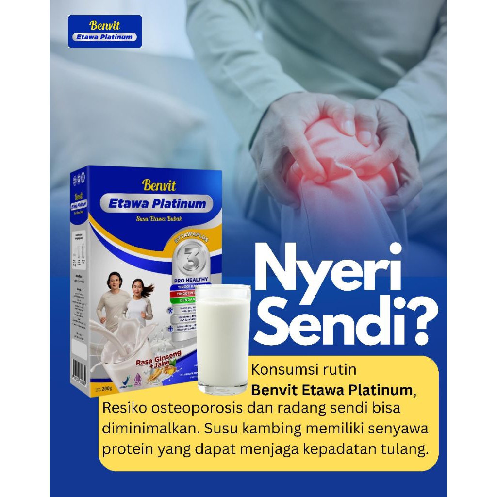 Jual 4 Box Paket Hemat Best Deal - Benvit Etawa Platinum - Susu Etawa ...