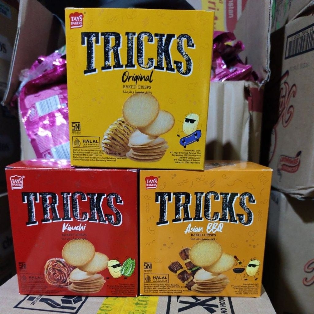 Jual TRICKS BAKED CRISPS ISI 10PCS | Shopee Indonesia