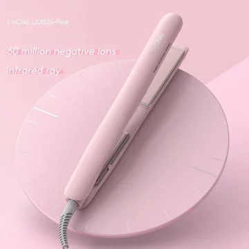 LivChic 2IN1 Catok Rambut Untuk Meluruskan Dan Keriting LS303 Ringan Alat Pengeriting