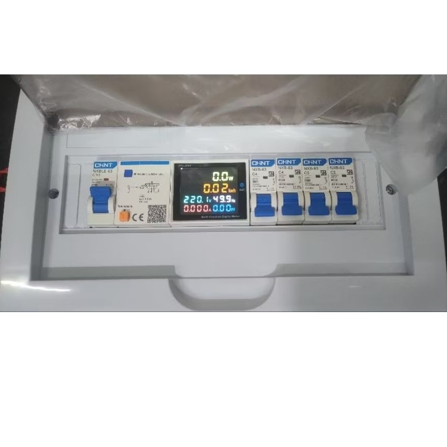 Jual PAKET MCB BOX 12WAY 1PHASE (anti contact,overload,digital multi ...